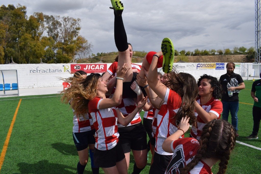 Celebración equipo femenino